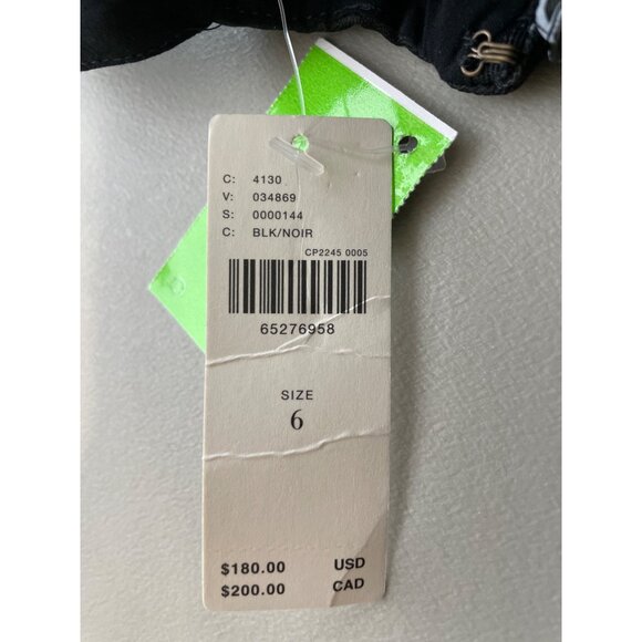 Anthropologie Maeve Jacquard Mini Dress Women 6 Black Elegant Party Cocktail NEW - Picture 13 of 14